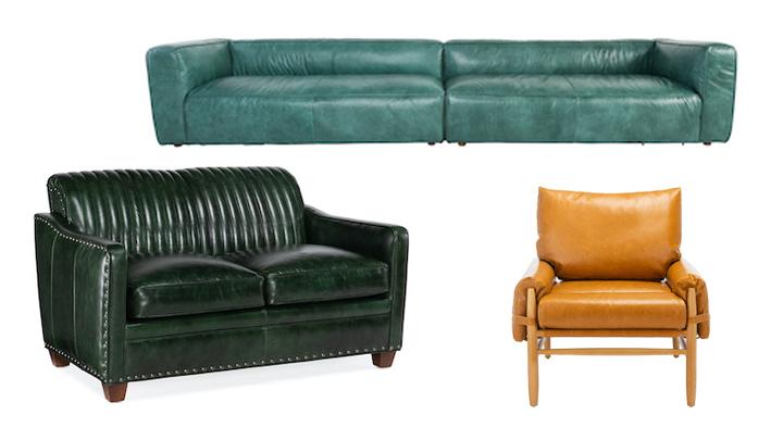 Leather Upholstered Seating