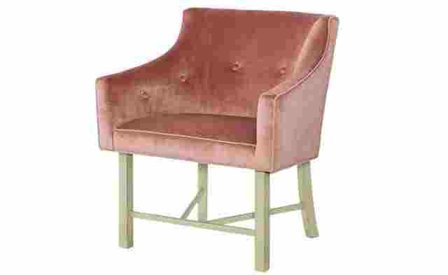 McGraw pink chair Highland House