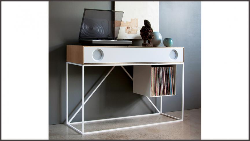 Stereo console by Blake Tovin for Symbol Audio brand