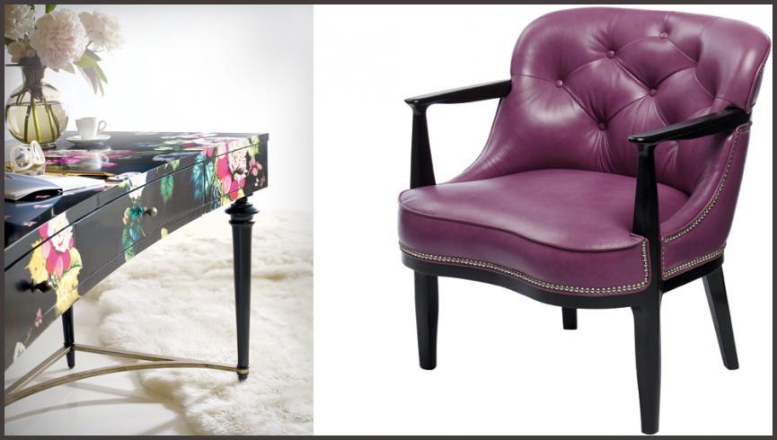 Hooker Furniture’s Cynthia Rowley Collection, Caledonian Heather
