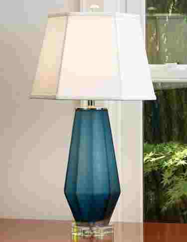 The Fluted Urn frosted lamp from Global Views