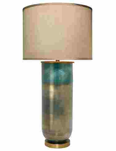 Jamie Young's Vapor table lamp in Aqua Ombre