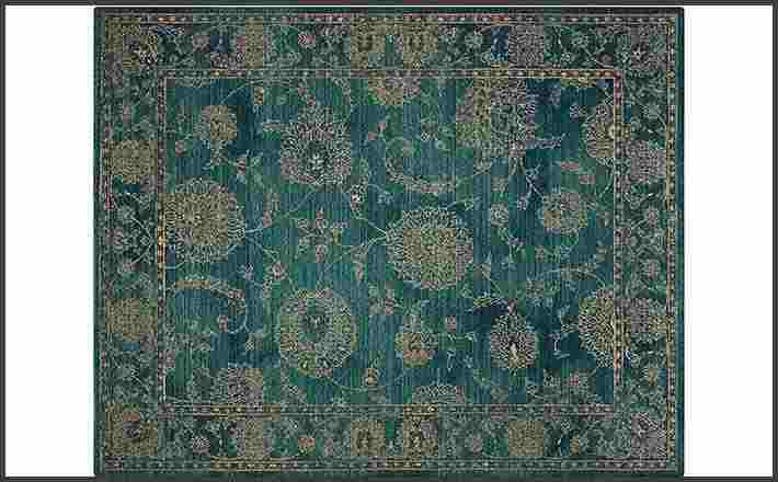 Nourison emerald rug