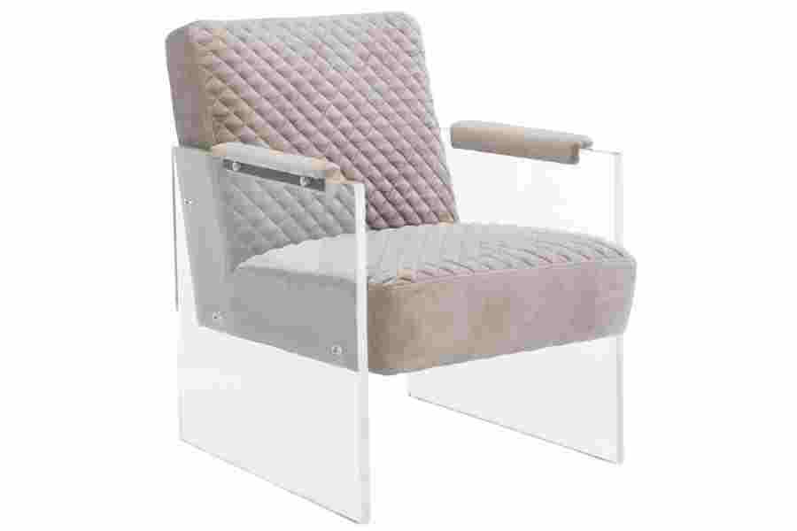 Safavieh’s Malena acrylic armchair 