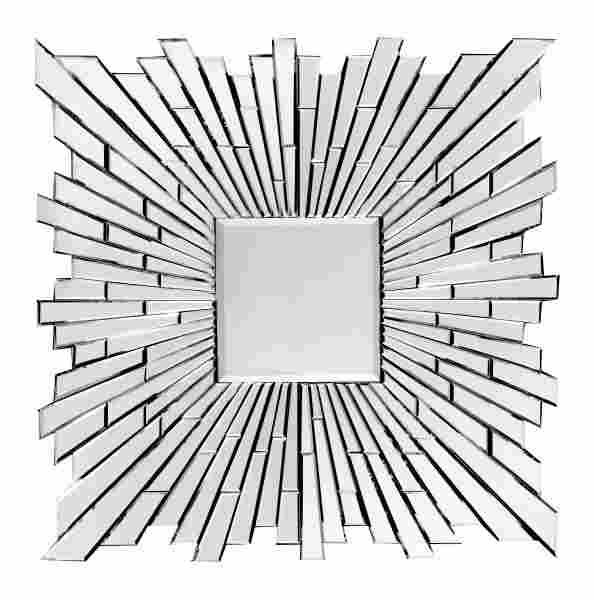 The Bang mirror from Zuo Modern catches the eye with its sleek, slightly retro, starburst shape. www.zuomod.com
