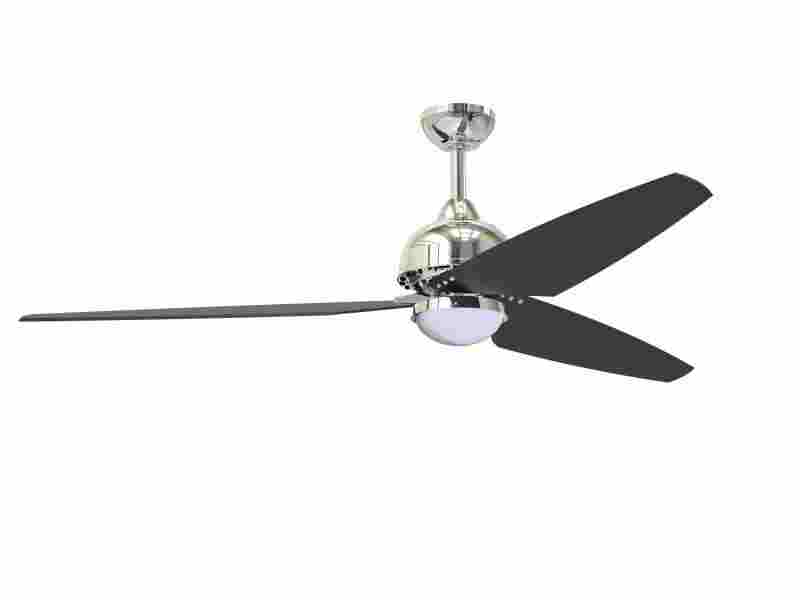Trento fan in Polished Nickel from Craftmade