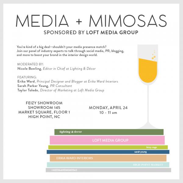 Media + Mimosas at High Point Furniture Market 