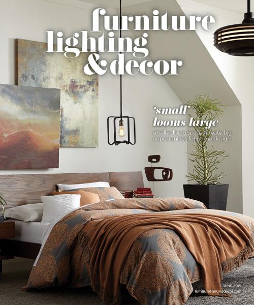 Furniture, Lighting & Decor June 2019 small space living 